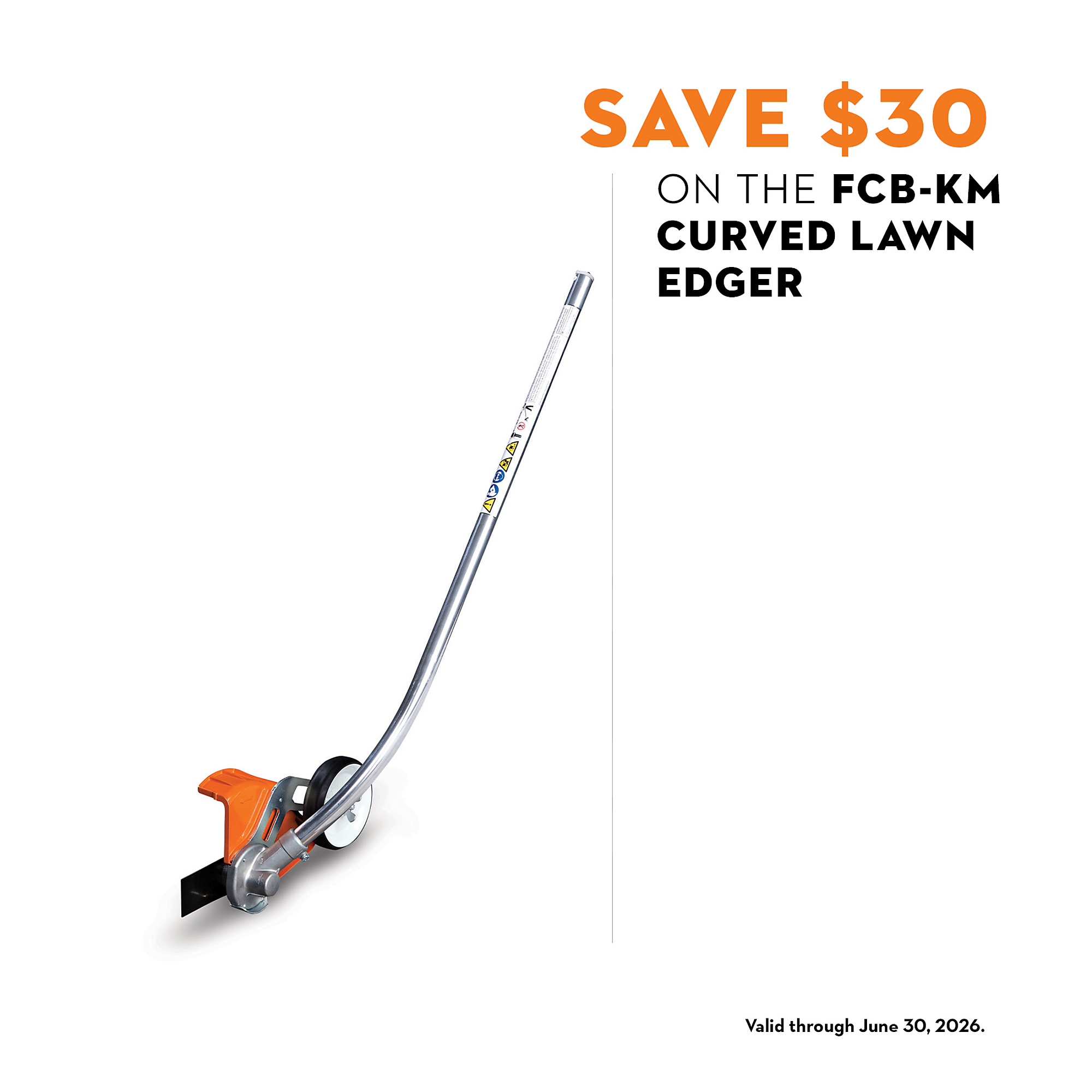 STIHL Lawn Edger Attachment, Fits STIHL KombiSystem, Model# FCB KM